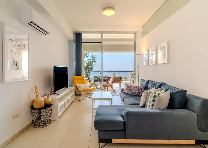 Apartamento Amazing Sea And Marina View Center 2bdr Flat Lárnaca