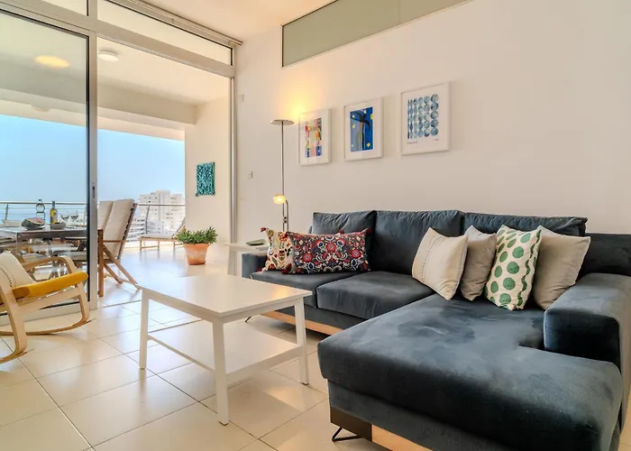 Apartamento Amazing Sea And Marina View Center 2bdr Flat