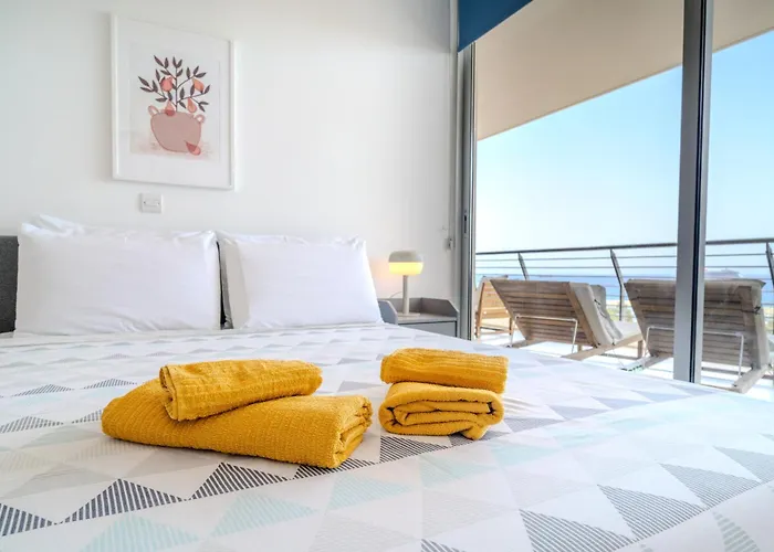 Apartamento Amazing Sea And Marina View Center 2bdr Flat Lárnaca